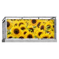 Balkonsichtschutz Sonnenblumen
